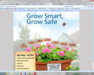 Grow smart grow safe website