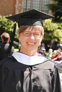 Annette Frahm, UW graduation 2013